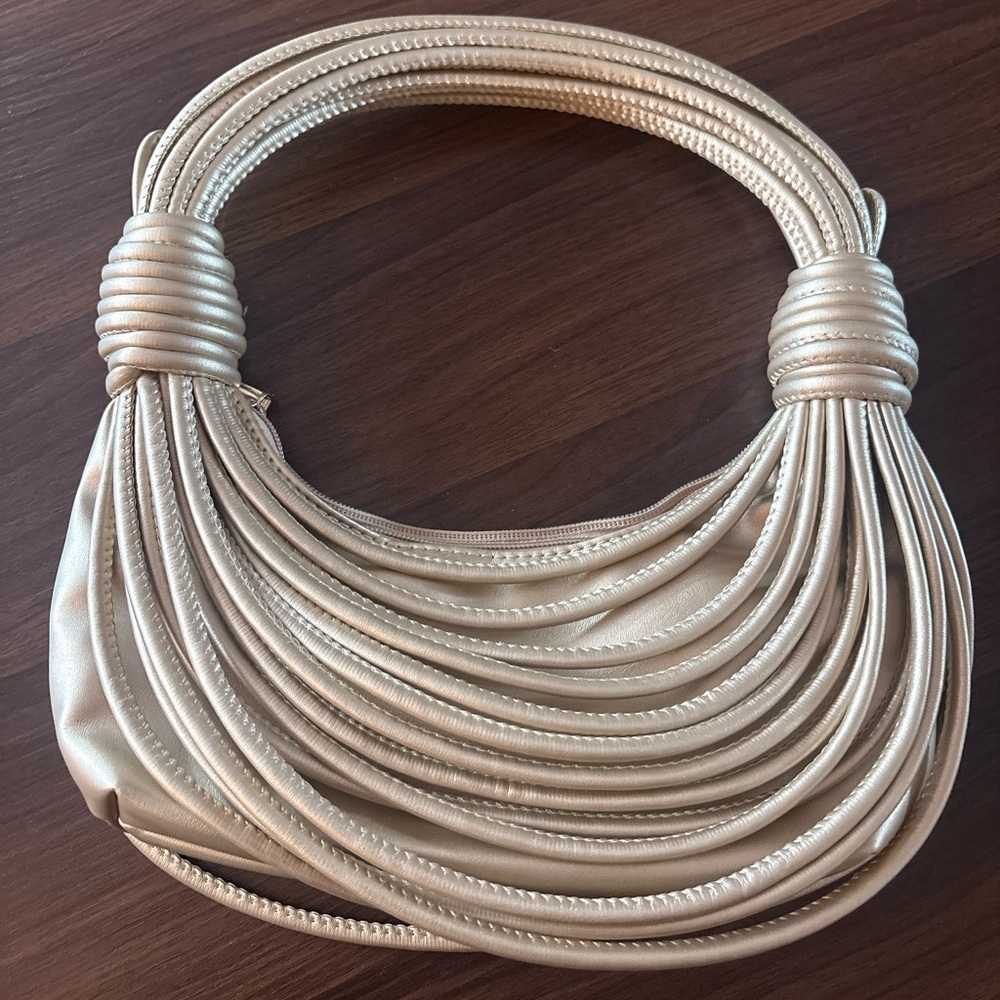 Elegant Gold Statement Purse